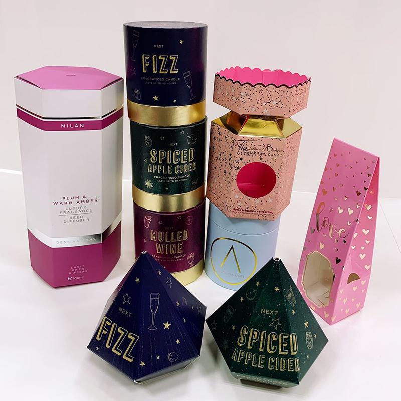 荔湾化妆品包装盒、异形包装盒、异形礼盒、异形纸盒定制印刷